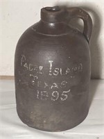 Antique 1895 PADRE ISLAND TEXAS STONEWARE