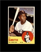 1963 Topps #16 Al Smith EX to EX-MT+