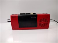 Vintage Sharp Radio Cassette Recorder