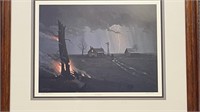 "The Burning Tree" Litho By Jesse Barnes