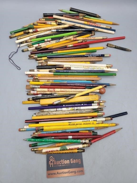 Advertising Pencils Lot