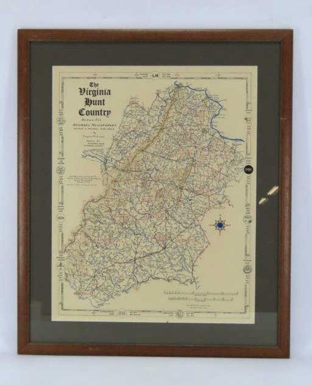 Virginia Hunt Country Map