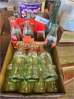 Coca-Cola Bottles and Salus Bottle
Empty