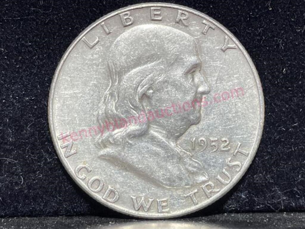 1952 Franklin Half Dollar (90% silver)