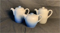 3 Bing & Grondahl Tea | Coffee Pots