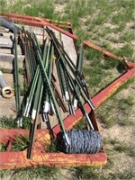 Pile Of Fencing Poles