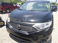 2013 NISSAN QUEST ABANDONED PAPERWORK