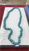 TURQOUISED BEADED NECKLACE