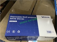 Wostar disposable nitrile gloves