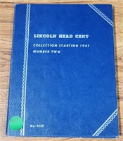 1941- LINCOLN CENT BOOK W/ APPROX 86 COINS
