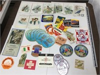 Lot of vintage paper items