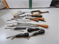 Lot of Vintage & Antique Leather Working Tools