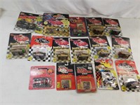 Racing champions die cast Collector cars and cards