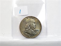 1949 P Franklin Half Dollar 90% Silver
