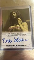 Signed Star Trek Enterprise Bobbi Luther