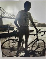 RAGBRAI VTG PHOTO POSTER LARGE APROX 34" - #2