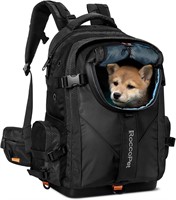 ROCCOPET Dog Carrier Bag for Hiking, Black