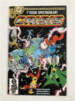 DC Crisis On Infinite No.1 1985 1st DC Blue Beetle
