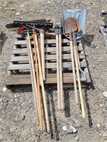 Variety of Yard Tools