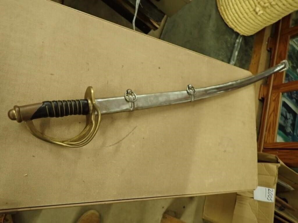 Metal Sword w/ Sheath - 34"L