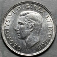 Canada Silver Dollar 1938