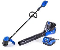 Kobalt 40V Max Trimmer & Leaf Blower Kit $250