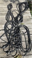 Four heavy duty electric/extension cords