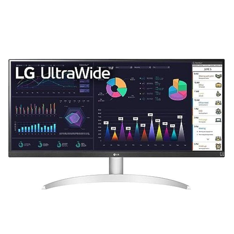 LG 29 Inch 29WQ600-W UltraWide Monitor with 21:9