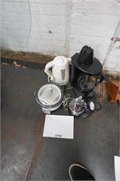 4-small electric appliances-kettle, coffee maker,