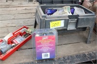 Stepstool Toolbox w/ Magnetic Heater & Lawnmower