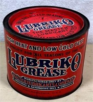 1930s Lubriko Grease can