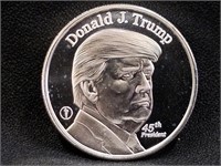 Donald Trump Silver Round