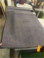 Large dark grey 34x56 Commercial rug