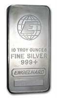 ENGELHARD - Collectible Vintage Bullion 10 oz. Bar