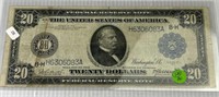 1914 Twenty Dollar Federal Reserve Note