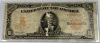 1907 Ten Dollars in Gold Coin Certificate