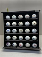 ASSORTED GOLF BALLS TAYLOR MADE WITH RADIO