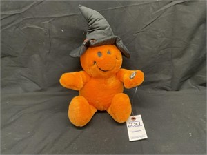 Plush Orange Character W/ Black Hat