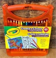65 pc Create & Colour Pencil Set