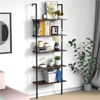 NEW $97  5-Tier Ladder Bookshelf
