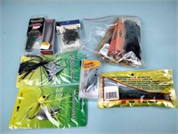 Fishing tackle and lures unused