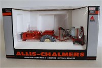 ALLIS-CHALMERS D-15 TRACTOR WITH NO. 30 SPRAYER