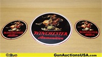 Winchester COLLECTOR'S Signs. Excellent. Lot of 3;