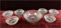 Glass Bowl Serving Set