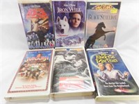 (6) VHS Tapes My Favorite Martian & It's A