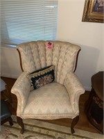(2) Antique Fan Back Chairs