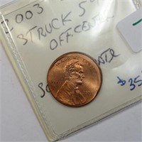 2003 One Cent Mint Error