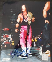 Signed Photo - Brett the Hitman Hart