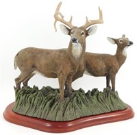 * Deer Statue Fall Retreat Stag by Bob Travers