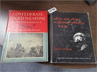 CONFEDERATE EDGED WEAPONS, ARMS & ARMOR BOOKS